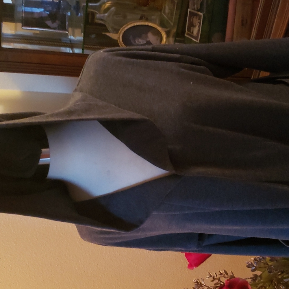 Gray cardigan